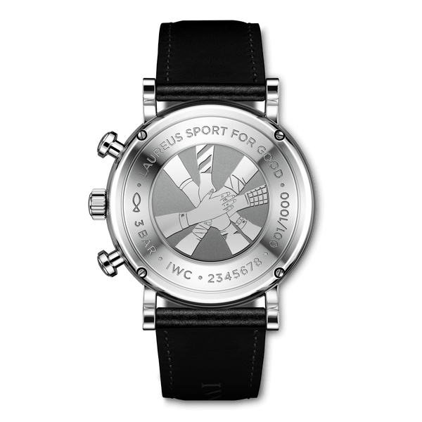 Back View of IWC Portofino Chronograph 39 Edition “Laureus Sport For Good” IW391408