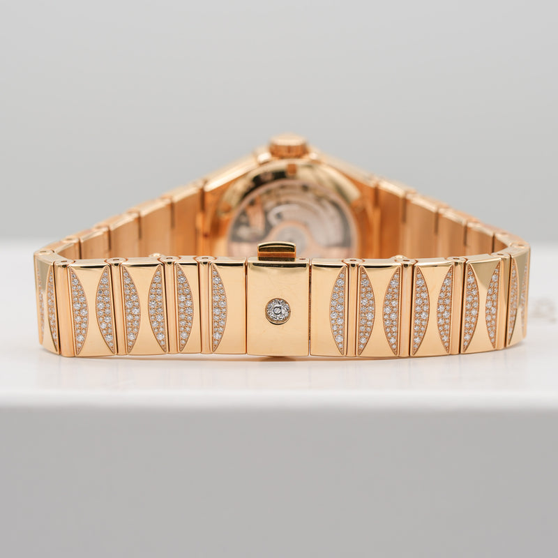 Omega 123.55.27.20.55.003 Constellation Co-Axial 27mm Diamonds Watch clasp