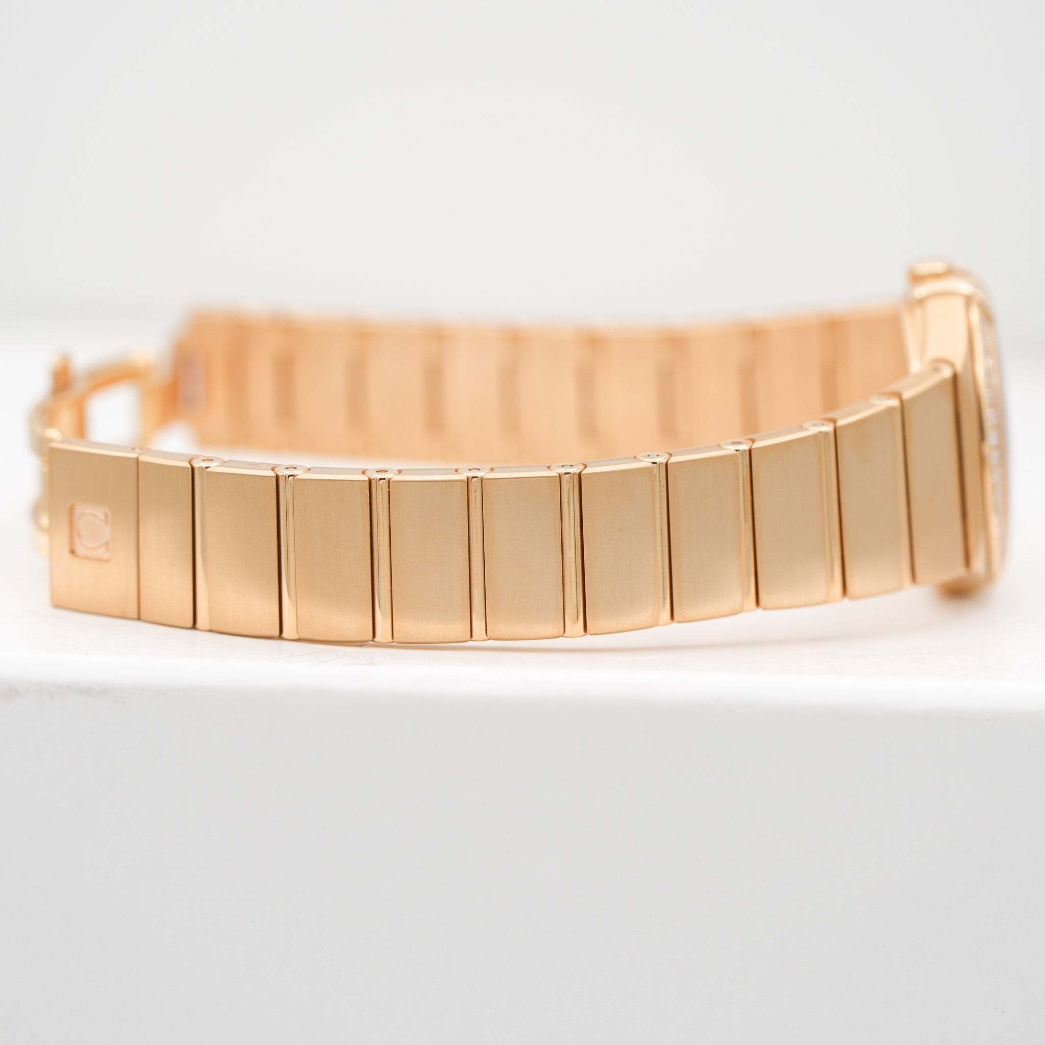 OMEGA 123.55.27.60.99.004 Constellation Quartz Diamonds 27mm Watch bracelet 2