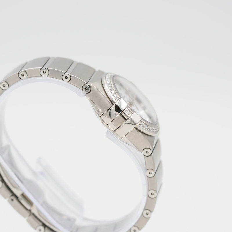 Omega 123.15.27.20.05.001 Constellation Co-Axial 27mm Watch case side