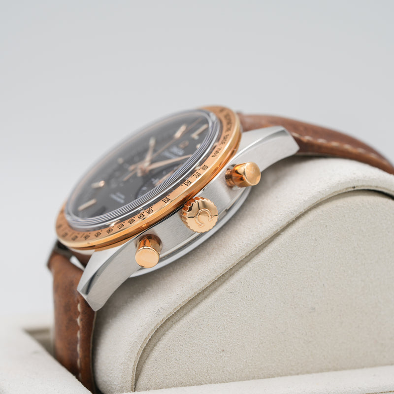 Omega Speedmaster '57 Omega Co-Axial Chronograph 331.22.42.51.01.001 crown and pushers