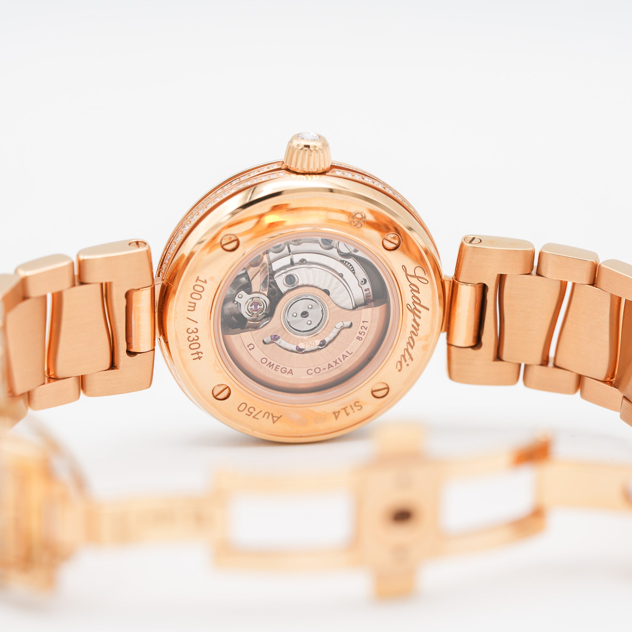 OMEGA 425.65.34.20.55.005 Omega De Ville Ladymatic Co-Axial 34mm Diamonds Watch movement