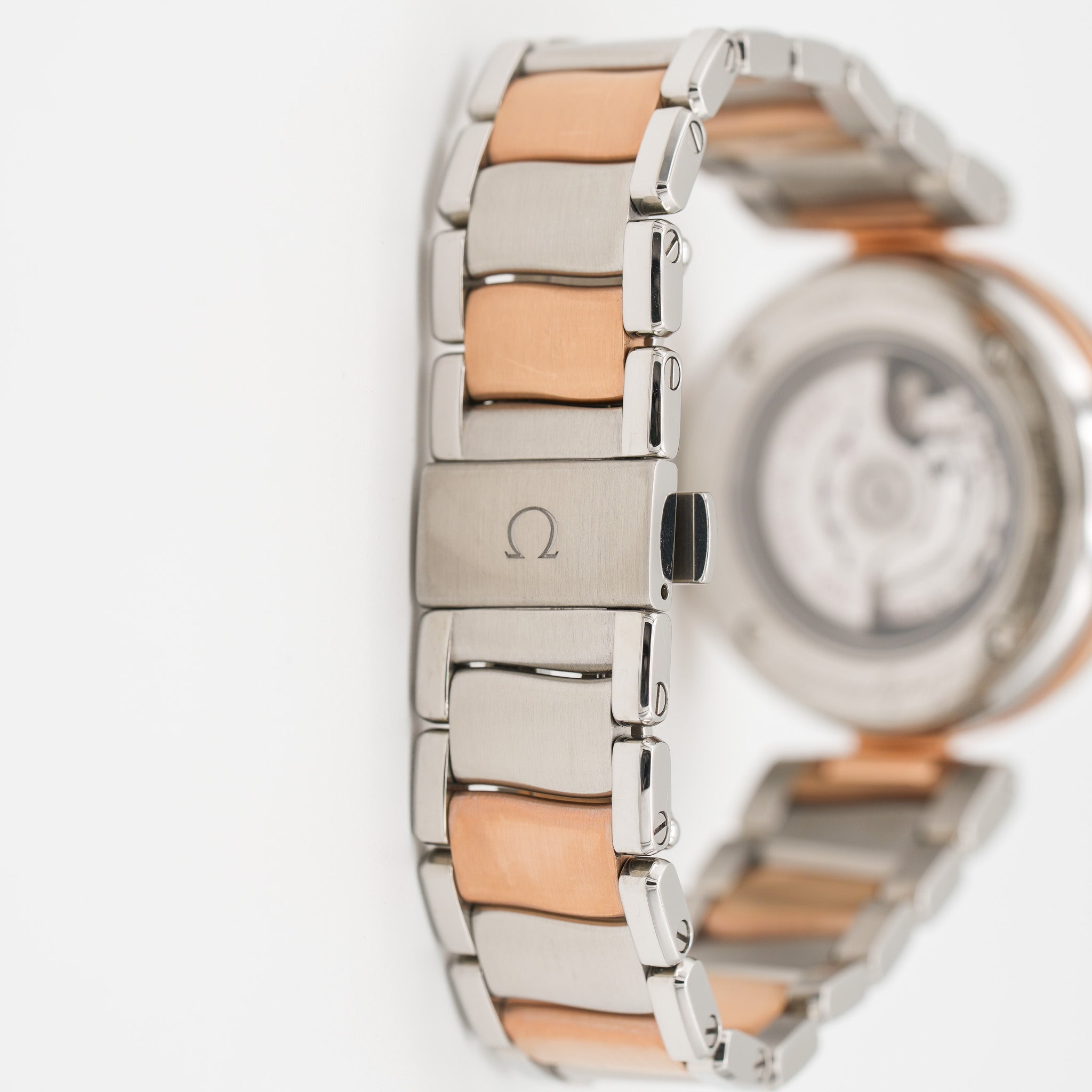 Omega 425.25.34.20.55.004 De Ville Ladymatic Co-Axial 34mm Diamonds Watch clasp