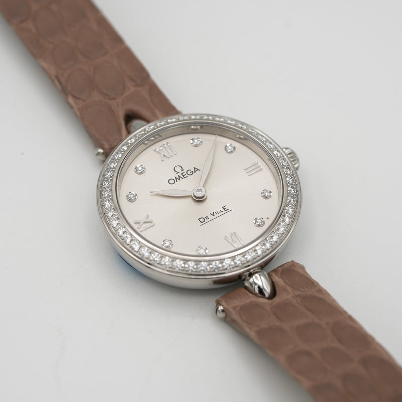 Omega 424.18.27.60.52.001 De Ville Prestige Quartz 27.4mm Watch dial 3