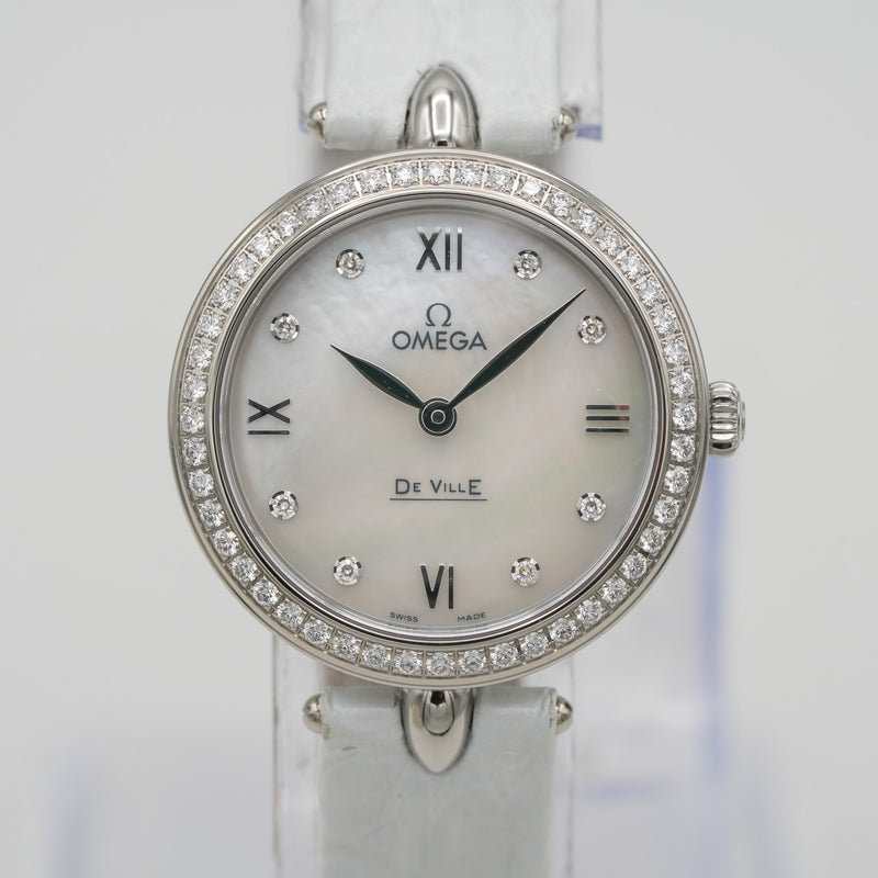 Omega 424.18.27.60.55.001 De Ville Prestige Quartz 27.4mm Watch dial 2