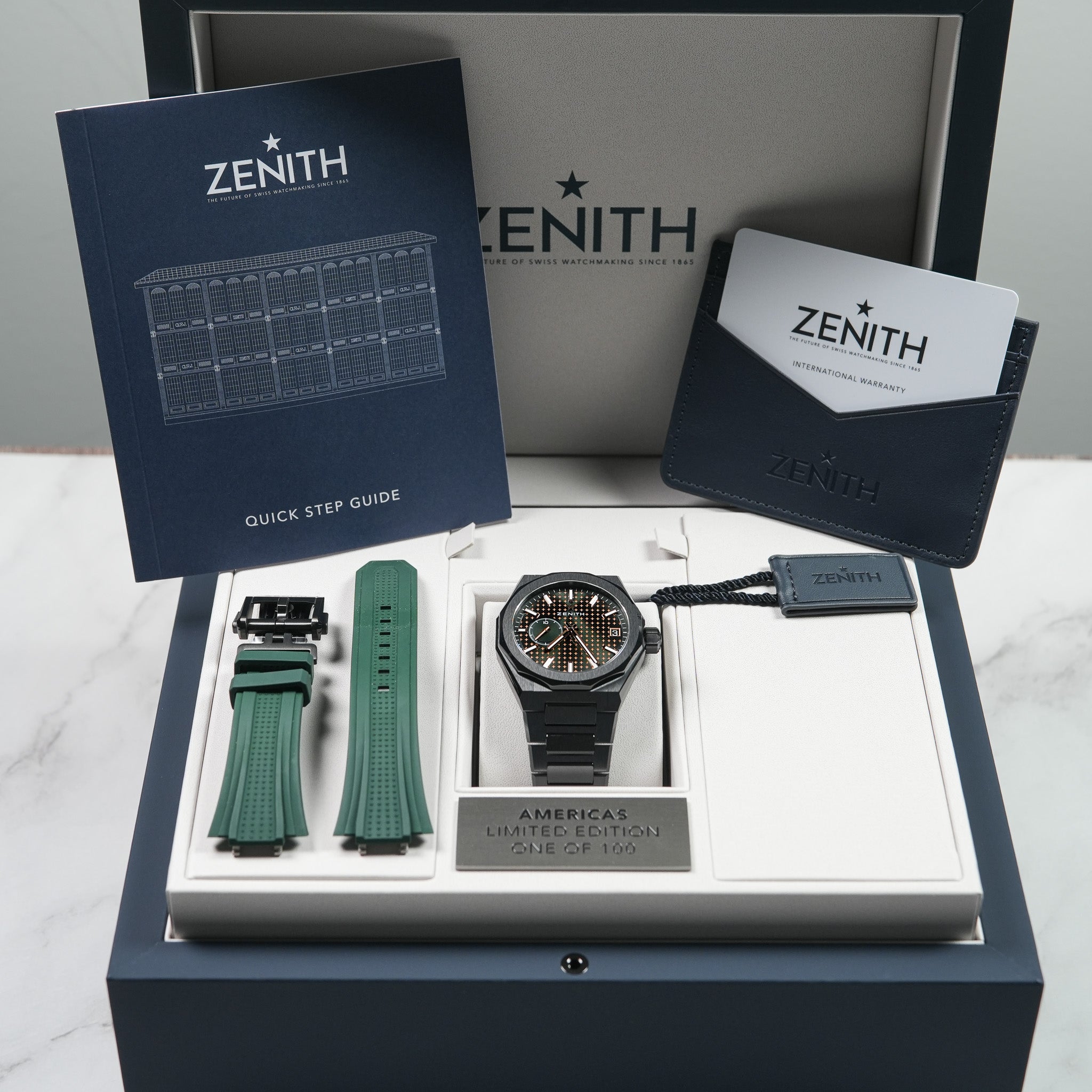 Zenith 49.9308.3620/56.l001 Defy Skyline Americas Edition Watch