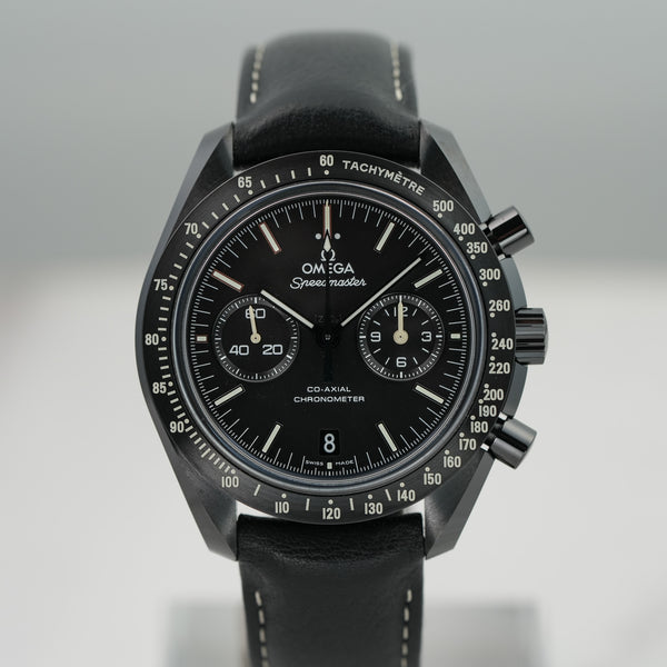 Omega Speedmaster Pitch Black Moonwatch 44.25mm 311.92.44.51.01.004 dial