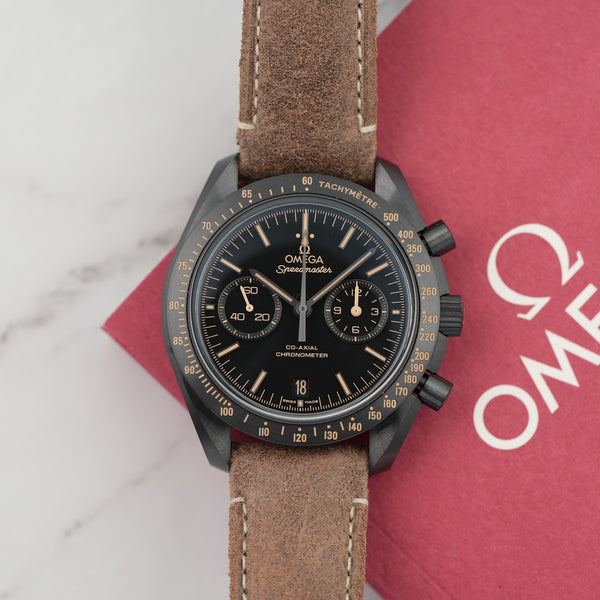 Omega Speedmaster Vintage Black Moonwatch 311.92.44.51.01.006 dial