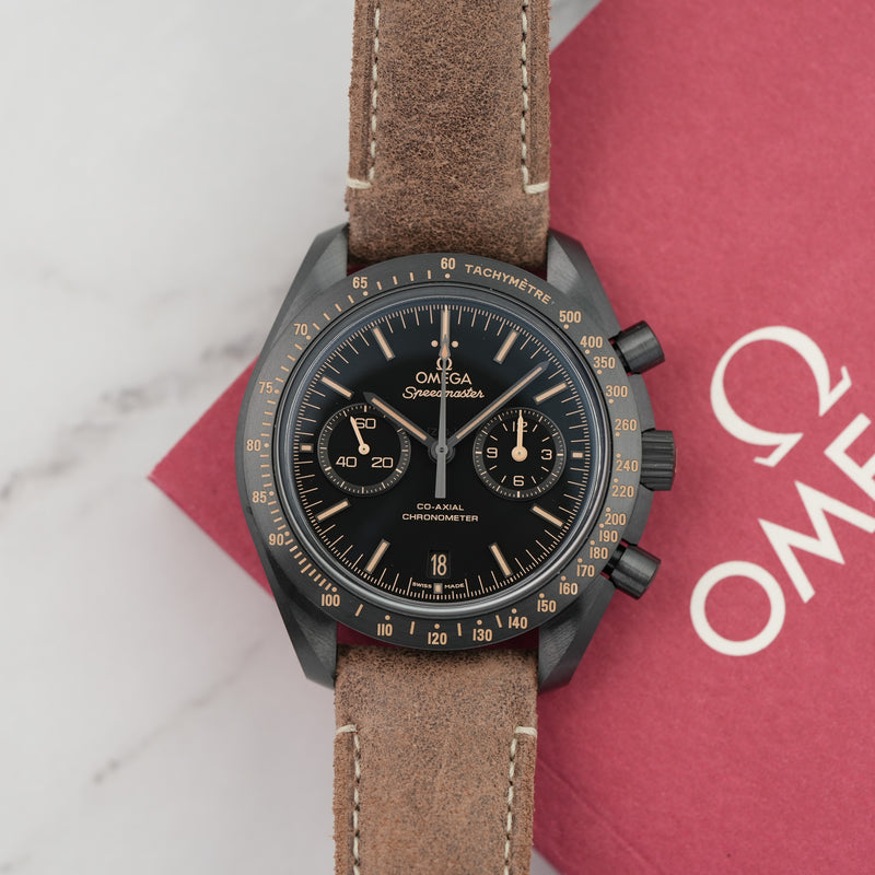 Omega Speedmaster Vintage Black Moonwatch 311.92.44.51.01.006 dial