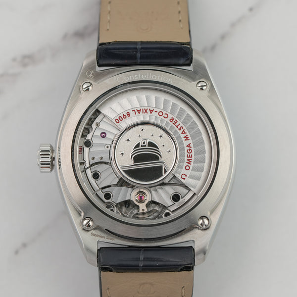 Omega Constellation Globemaster Blue 130.33.39.21.03.001 caseback