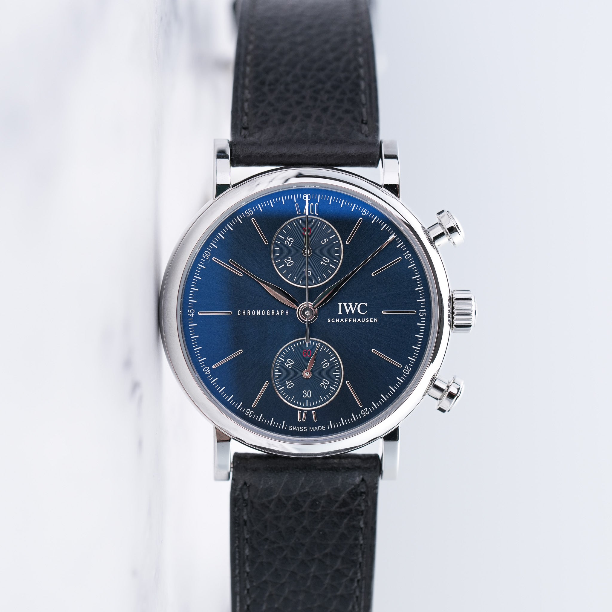 IWC Portofino Chronograph 39 Edition “Laureus Sport For Good” Watch IW391408 dial