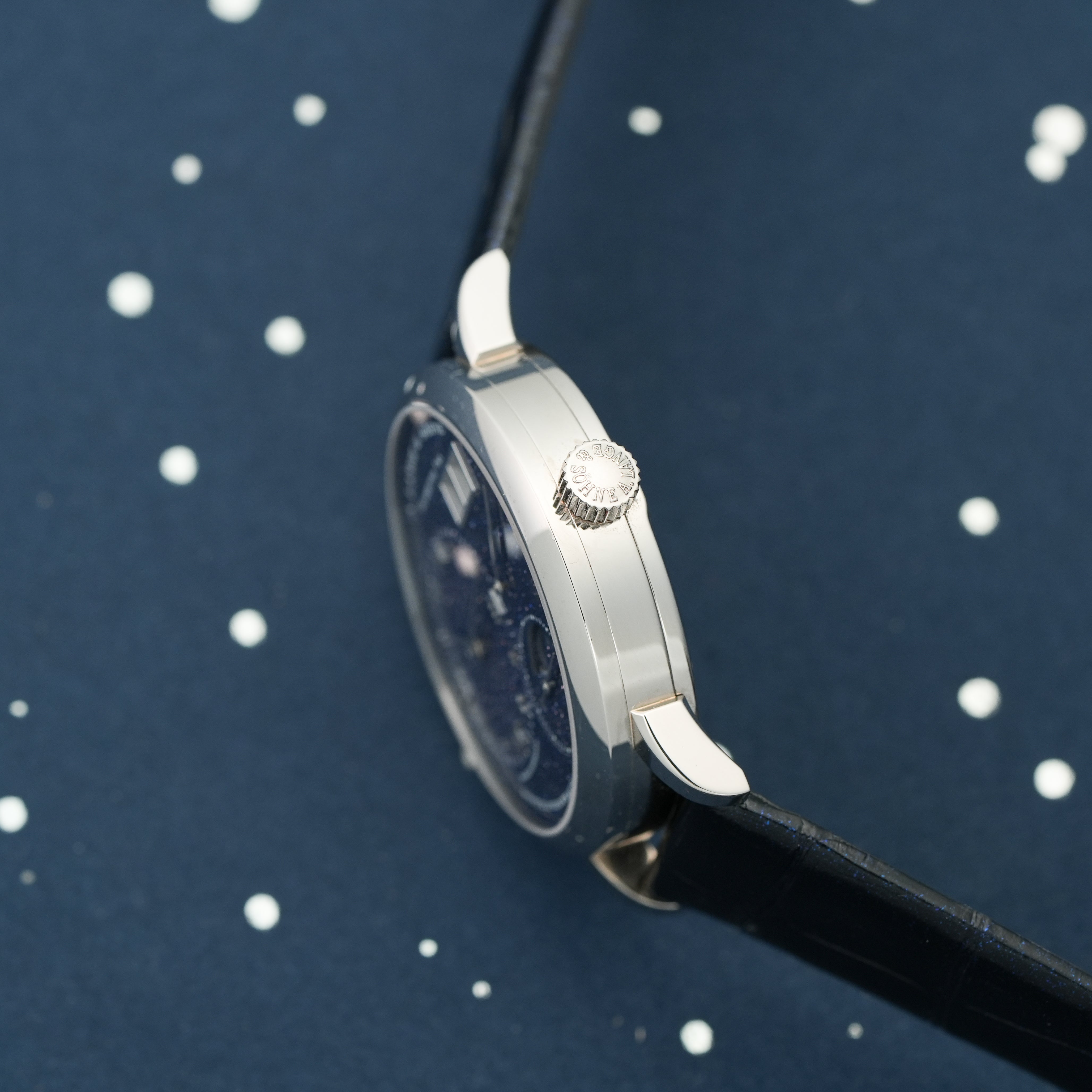 2024 A. Lange & Söhne Little Lange 1 Moonphase Aventurine crown