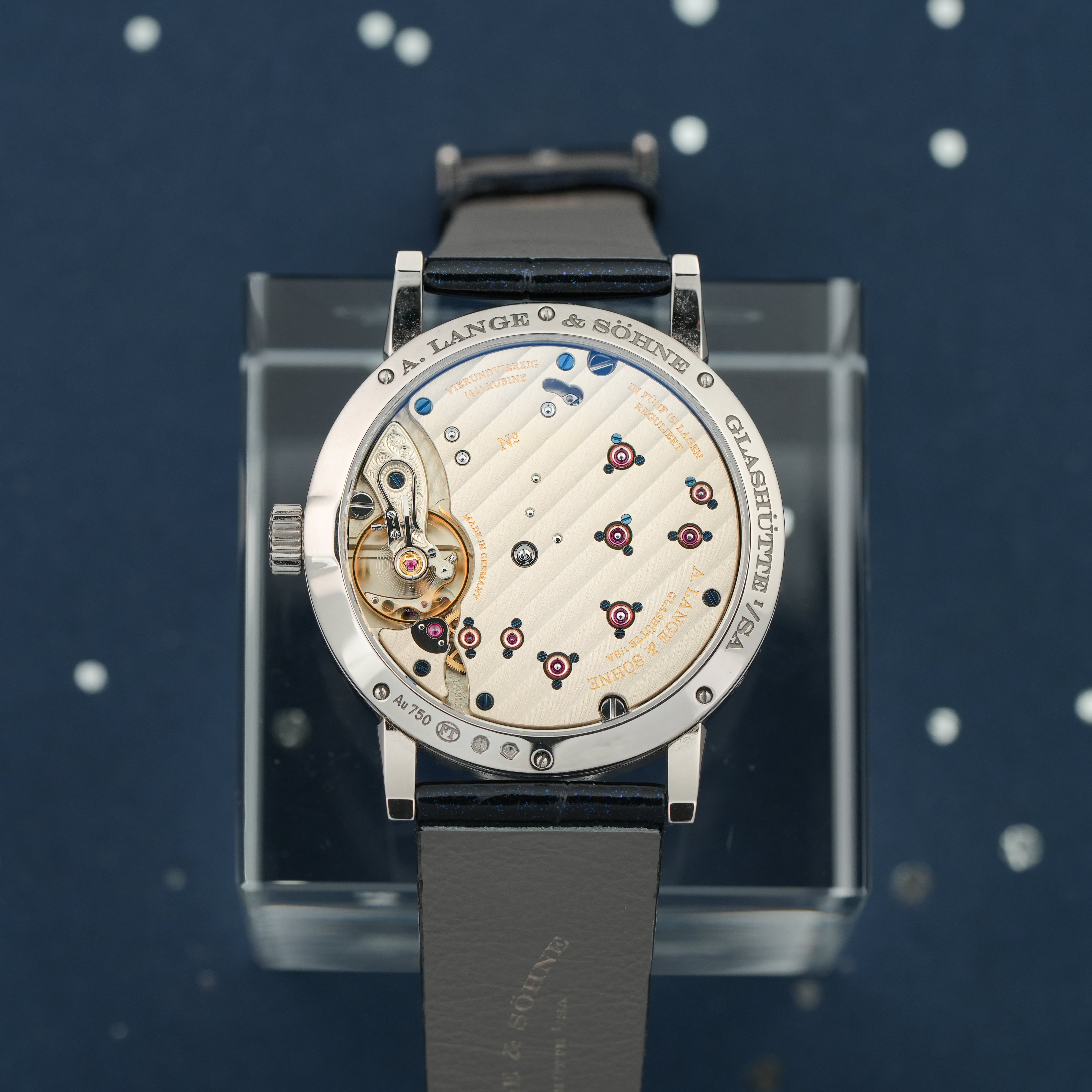 2024 A. Lange & Söhne Little Lange 1 Moonphase Aventurine movement