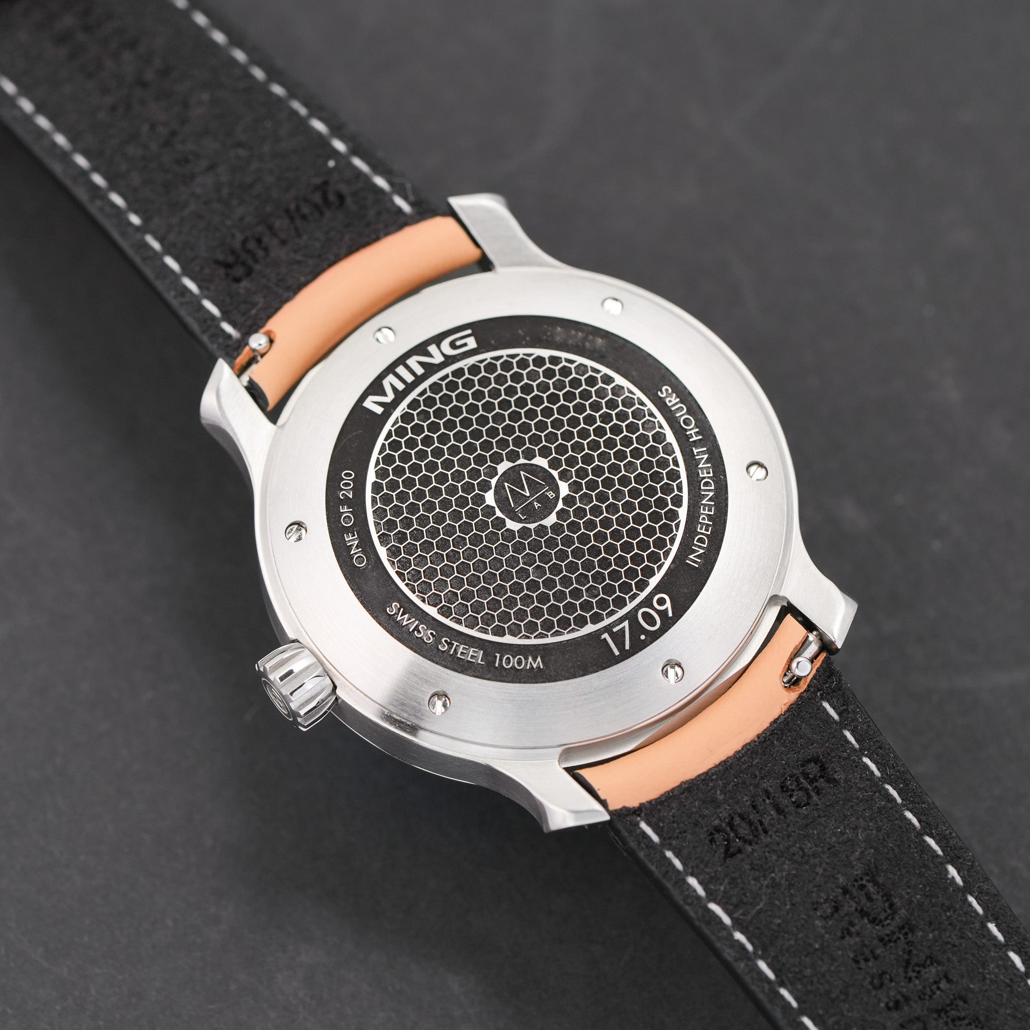 2023 Ming x Massena Lab Black 17.09 caseback