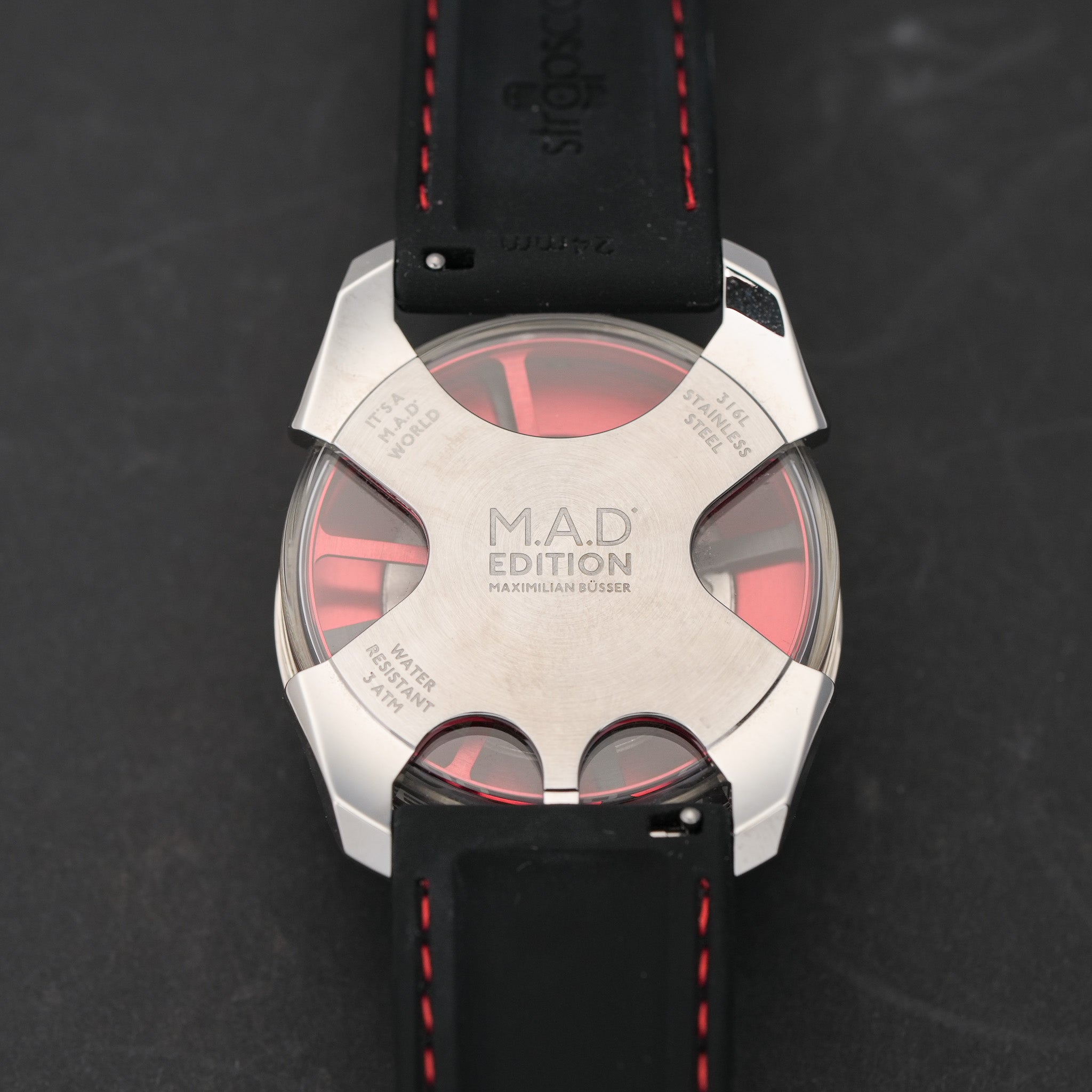 2023 MB&F M.A.D. 1 Red caseback