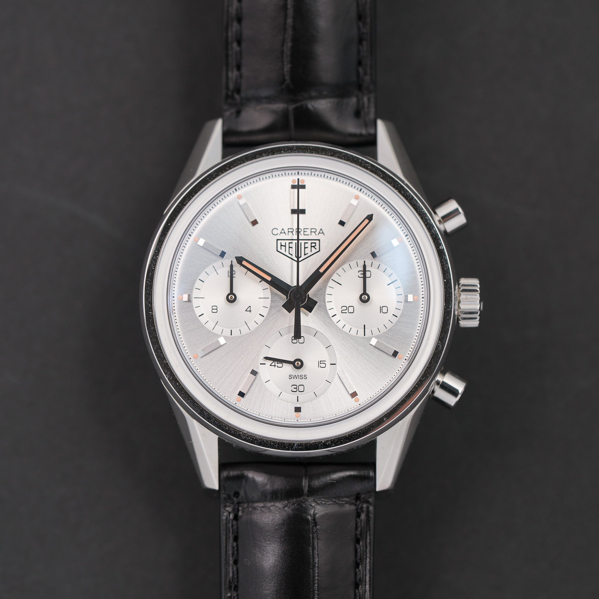 2021 TAG Heuer Carrera Chronograph 160 Years Anniversary dial