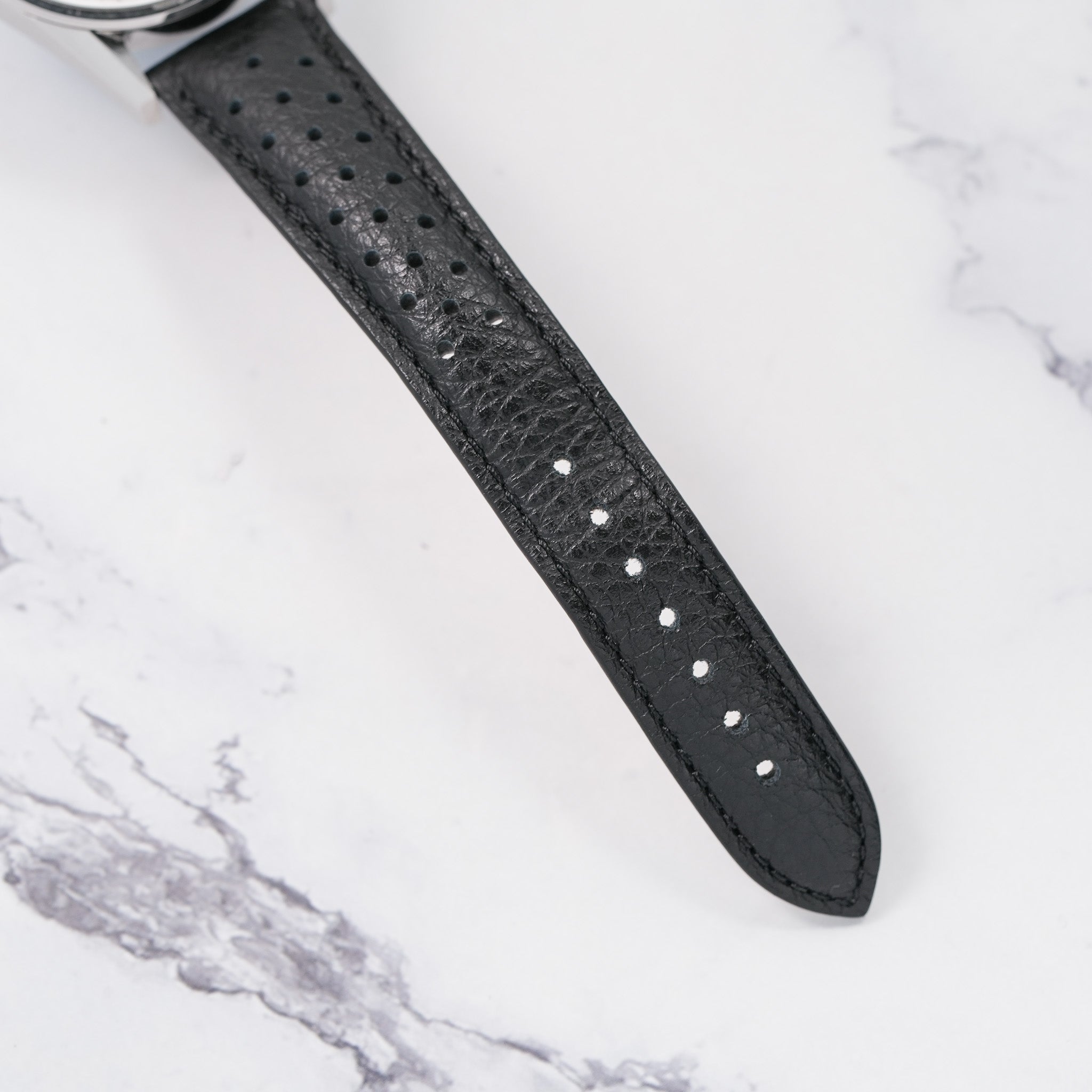 2023 Tag Heuer Carrera Calibre Heuer 02 Panda Chronograph strap