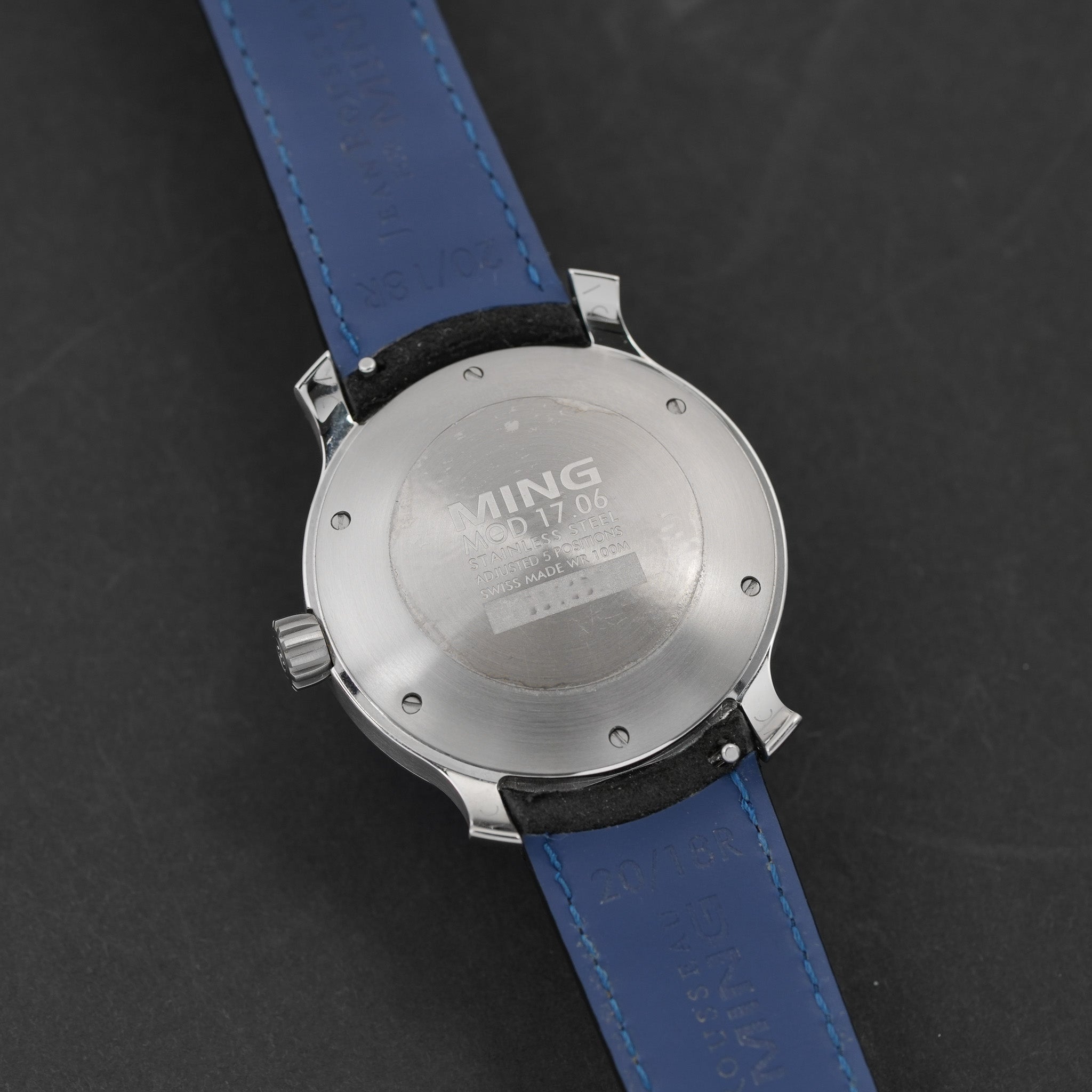 2022 Ming 17.06 Slate caseback 2