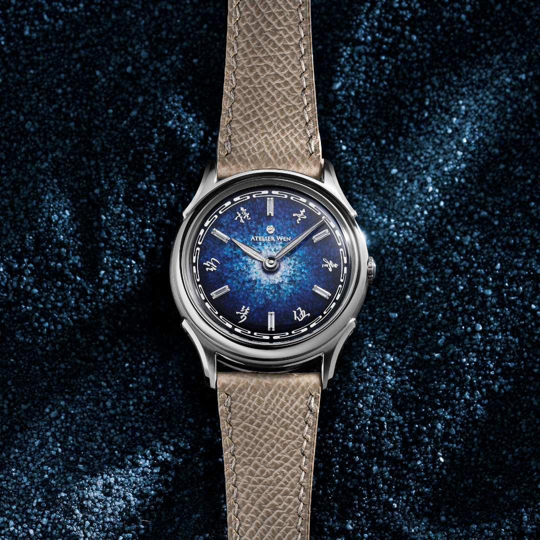 Atelier Wen Ancestra JIAO Dress Watch flatlay