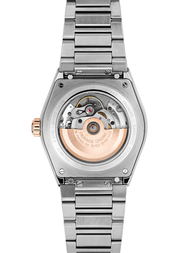 Back view of Highlife Automatic COSC Two Tone 41mm