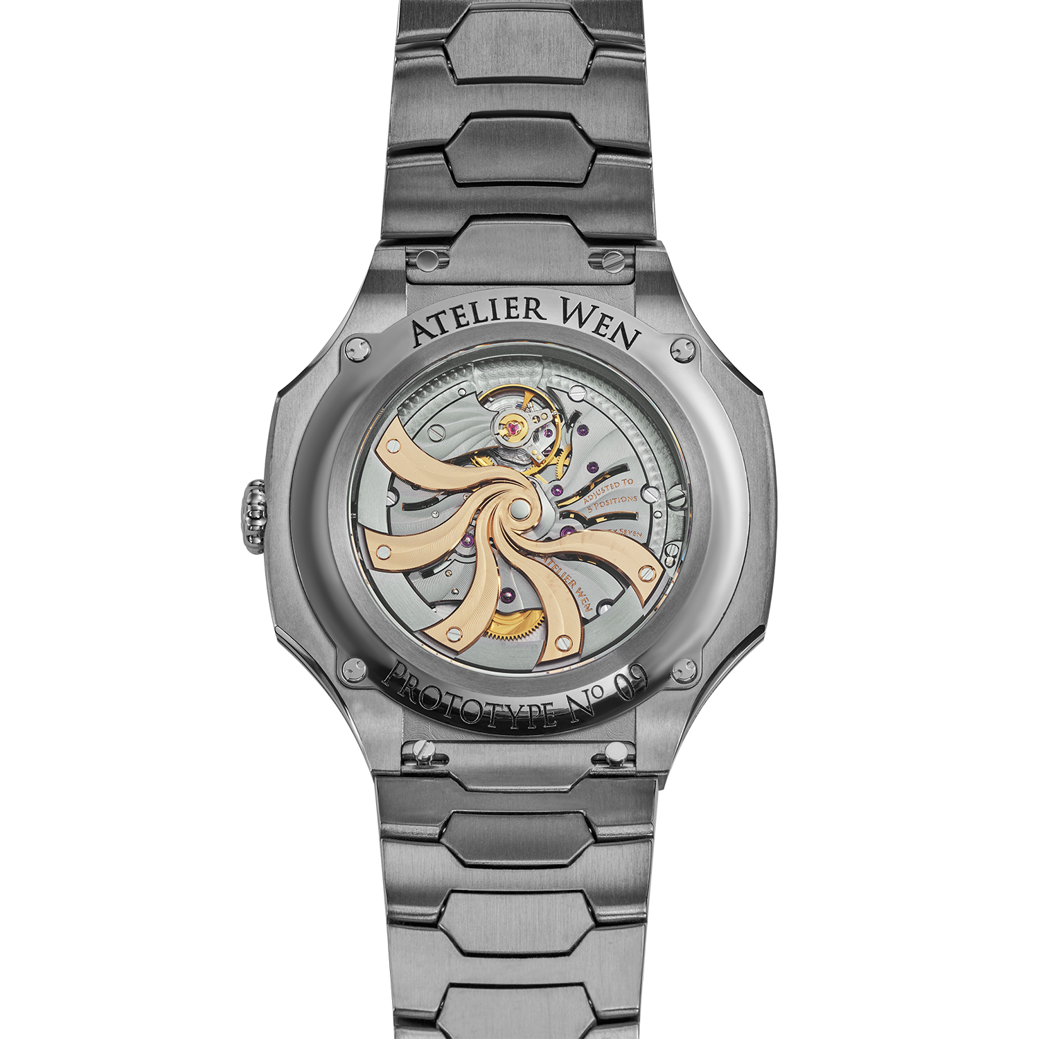 Back view Atelier Wen Inflection Green 幽 Yōu