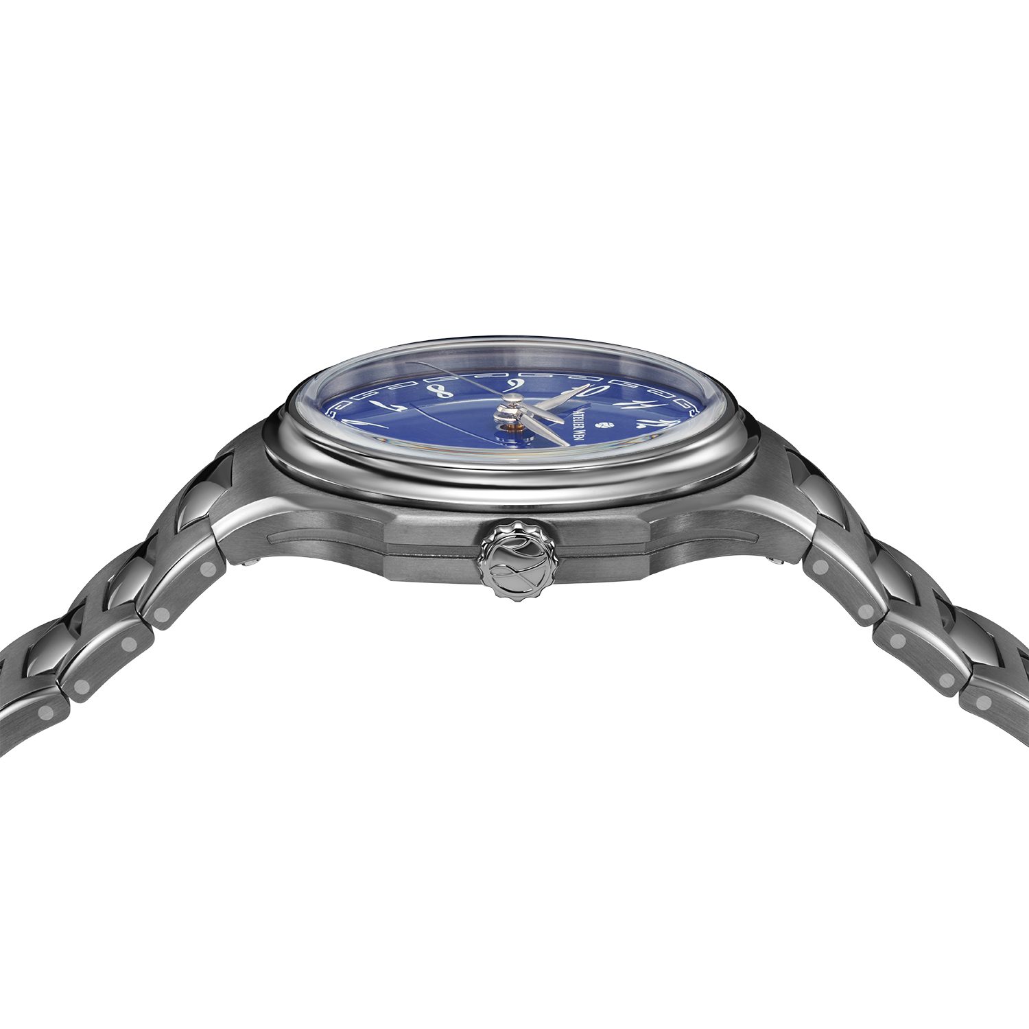 Side View Atelier Wen Inflection Midnight Blue 渊 Yuān