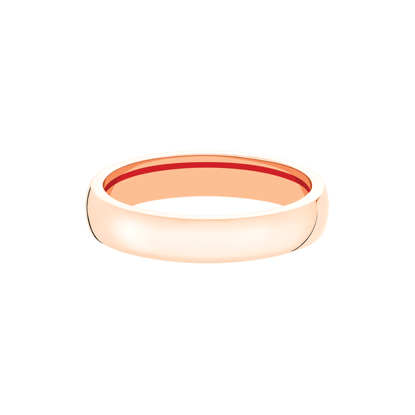 Qeelin CRW40AARGRH Hong Xian 18K Rose Gold 4mm Wedding Band
