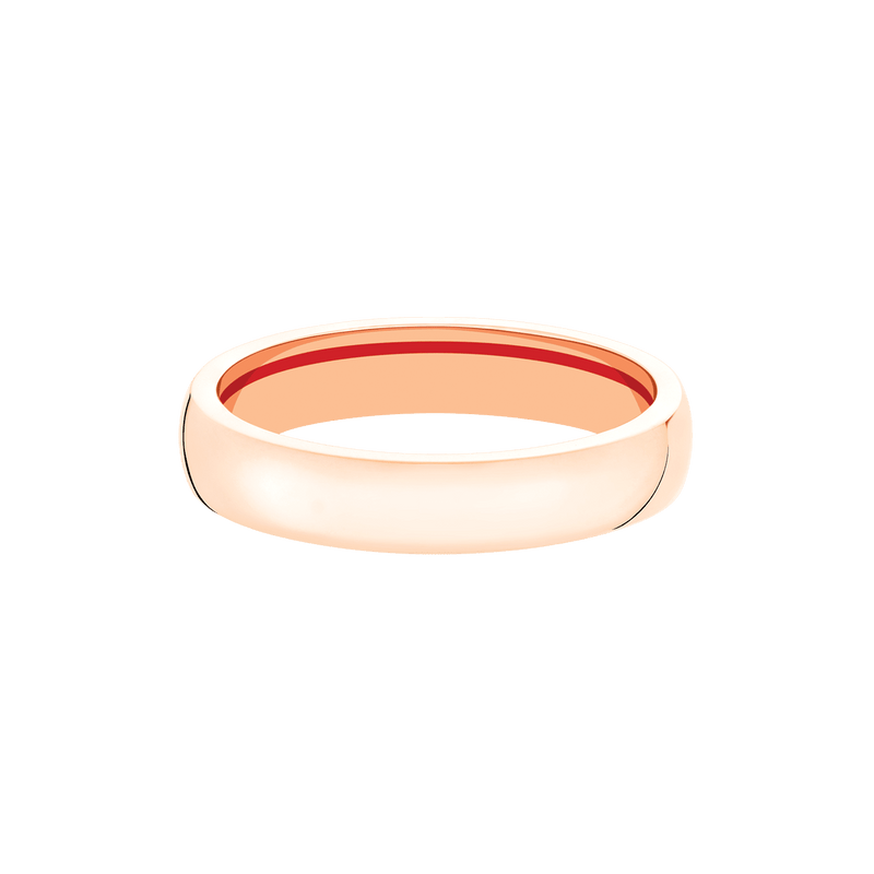 Qeelin CRW40AARGRH Hong Xian 18K Rose Gold 4mm Wedding Band