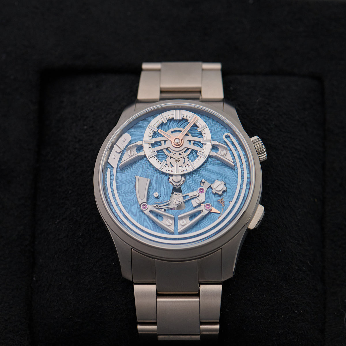 Christopher Ward C1 Bel Canto x Guilloche Limited Edition dial