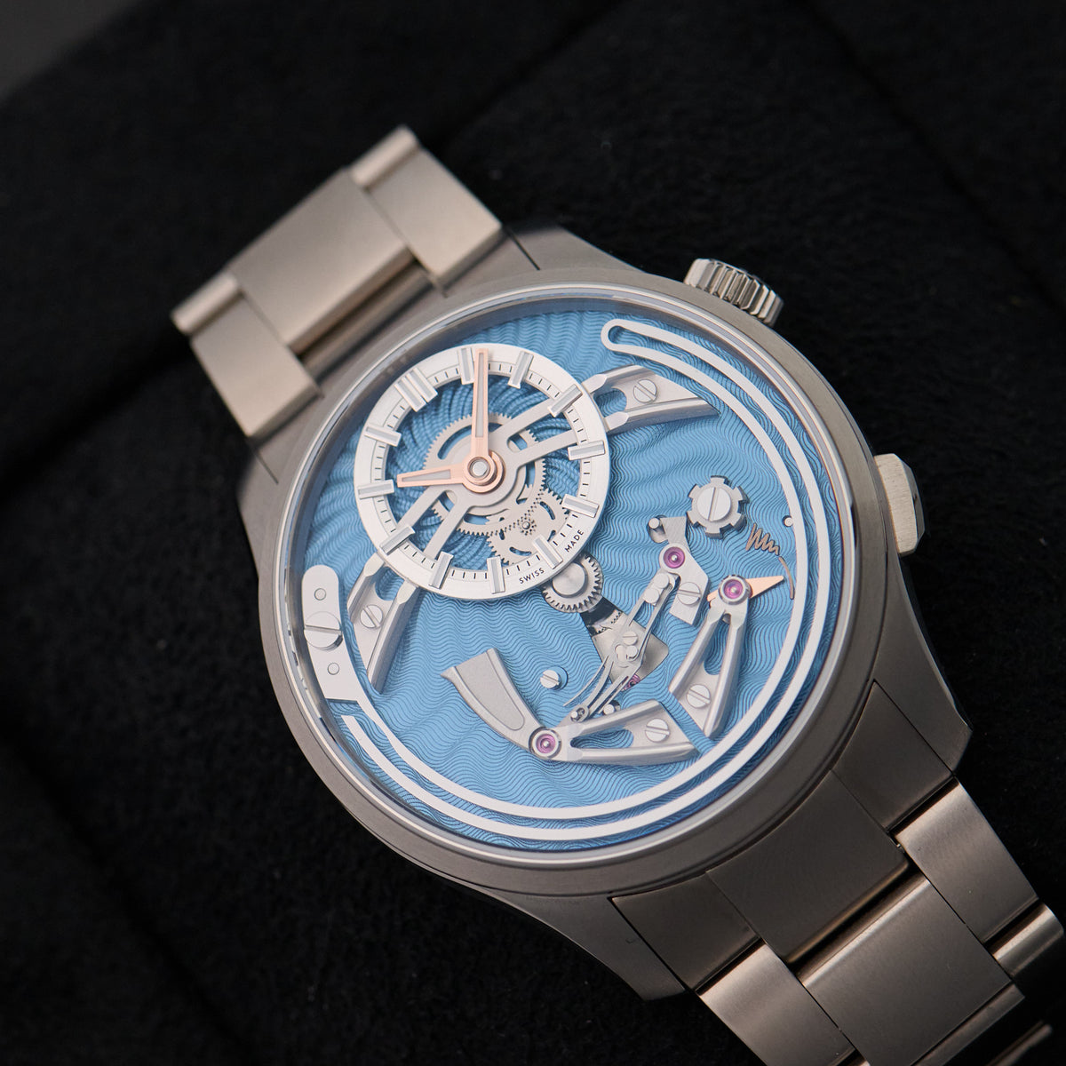 Christopher Ward C1 Bel Canto x Guilloche Limited Edition dial 2