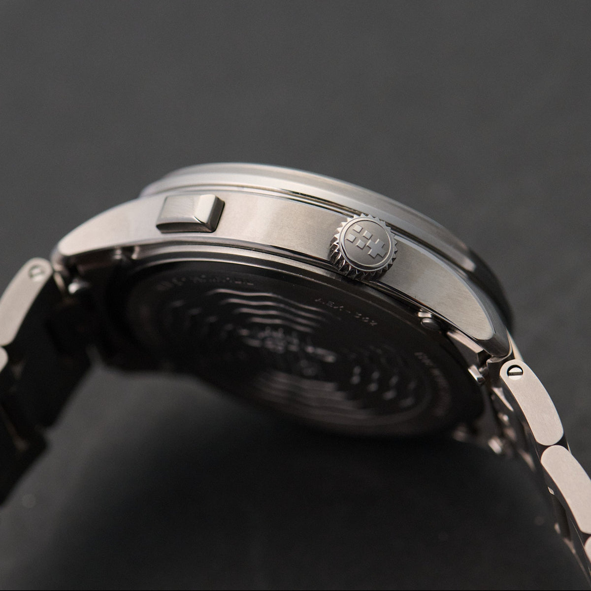Christopher Ward C1 Bel Canto x Guilloche Limited Edition crown