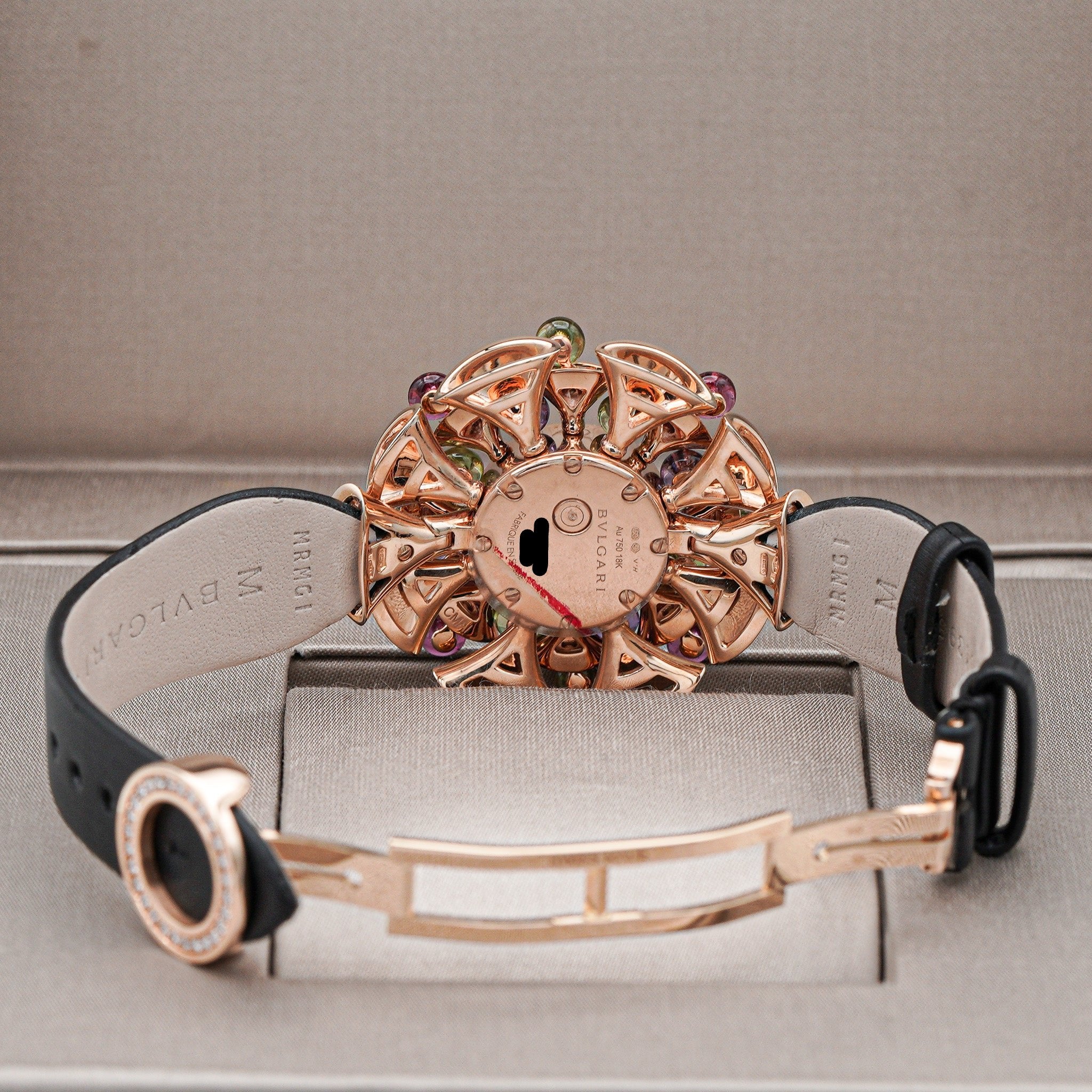 SALE | BVLGARI 102217 Bulgari Divas' Dream Quartz Rose Gold set