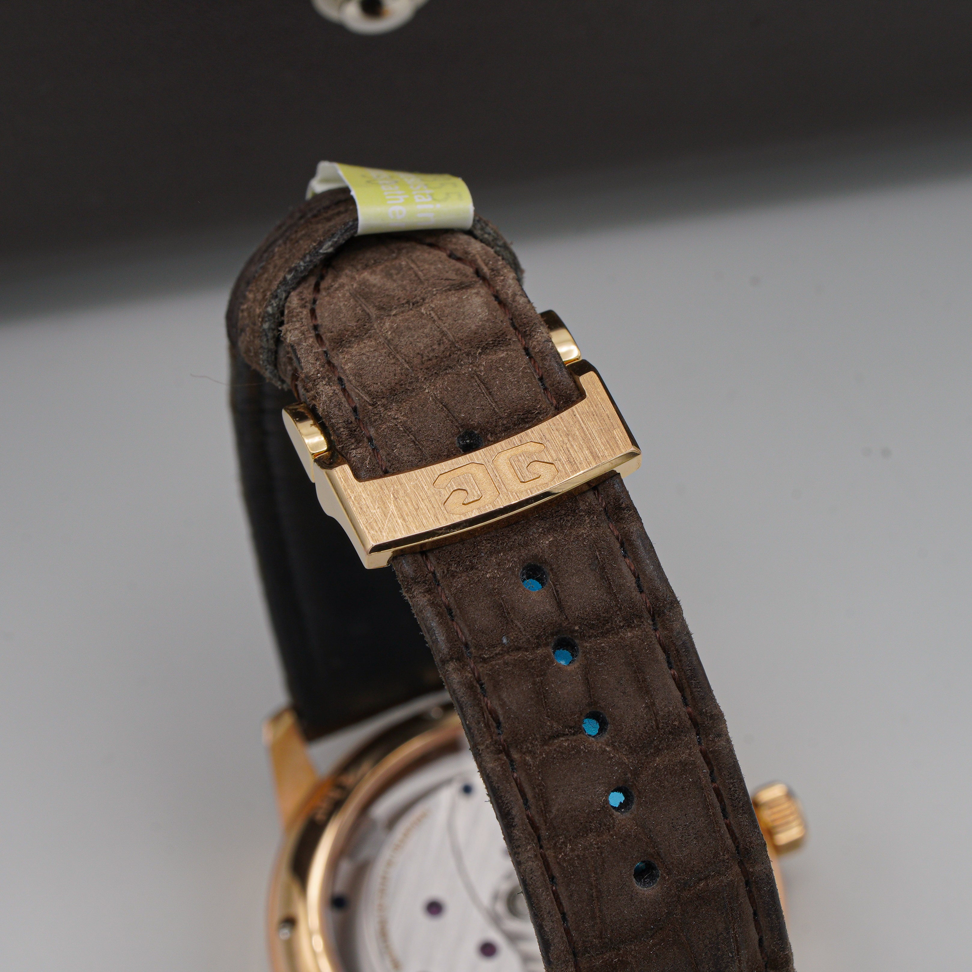 Glashütte Original PanoMaticInverse 18k Rose Gold buckle