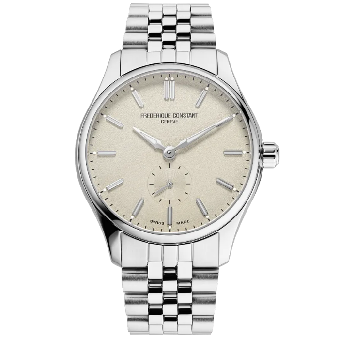 Frederique Constant Classics Index Automatic Beige 39 mm FC530CR3B6B front view