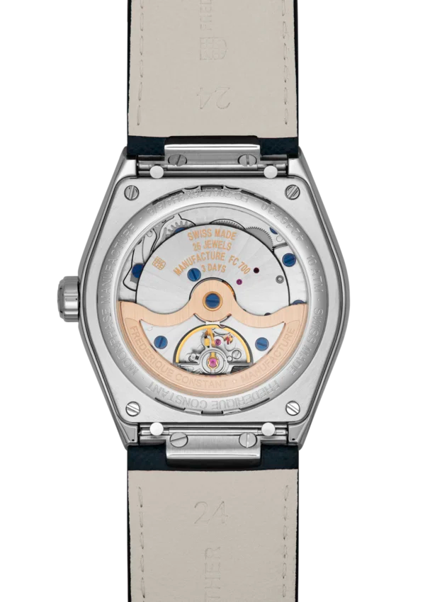 Frederique Constant Manufacture Highlife Moonphase Date Champagne Rose 39mm FC716RG3NH6 caseback