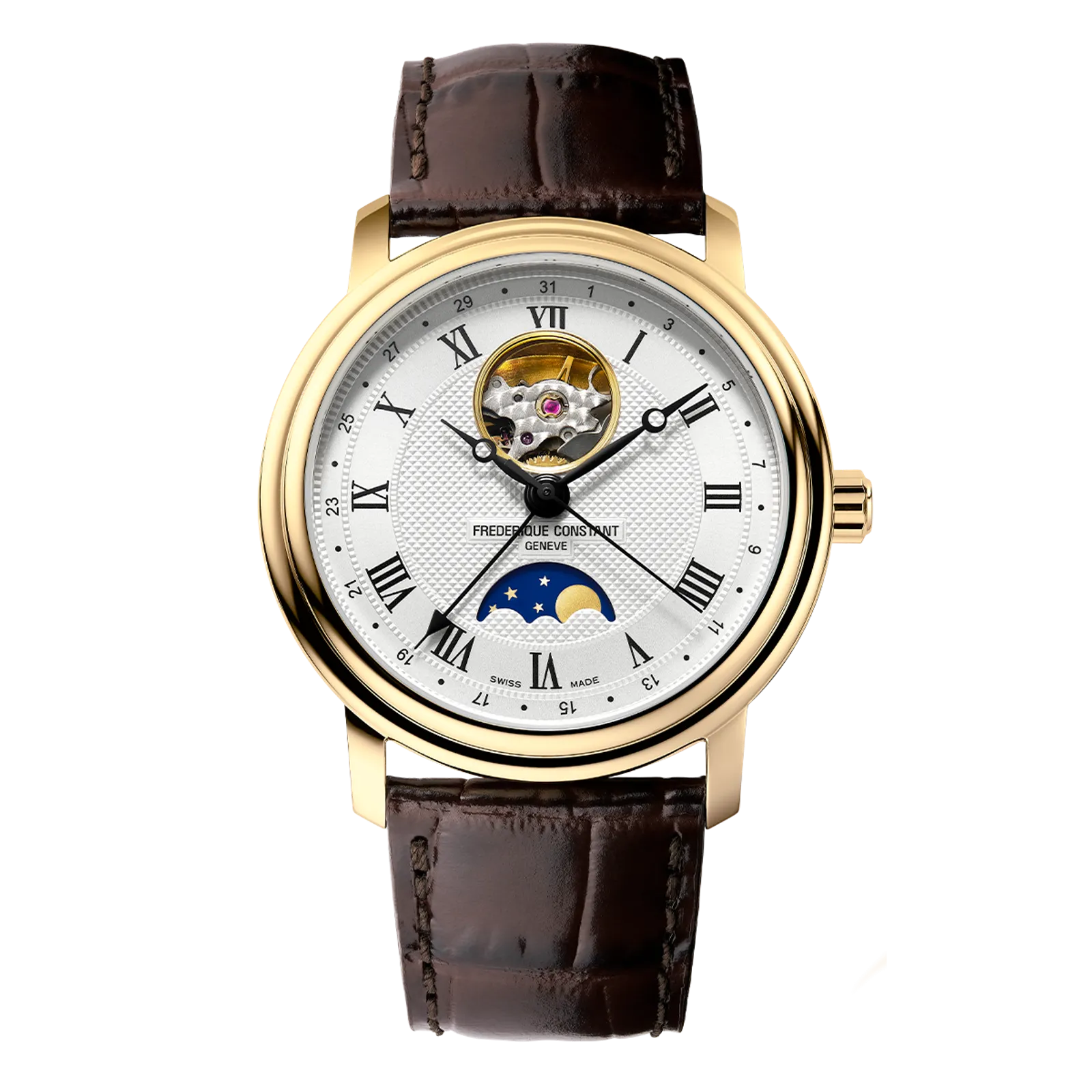 Frederique Constant Heart Beat Moonphase Date 40 mm FC-335MC4P5