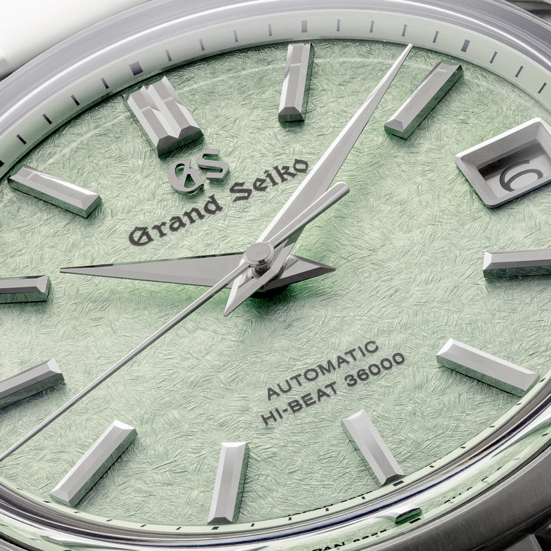 Grand Seiko SBGH343 Sakura-Wakaba Green 38mm Hi-Beat watch