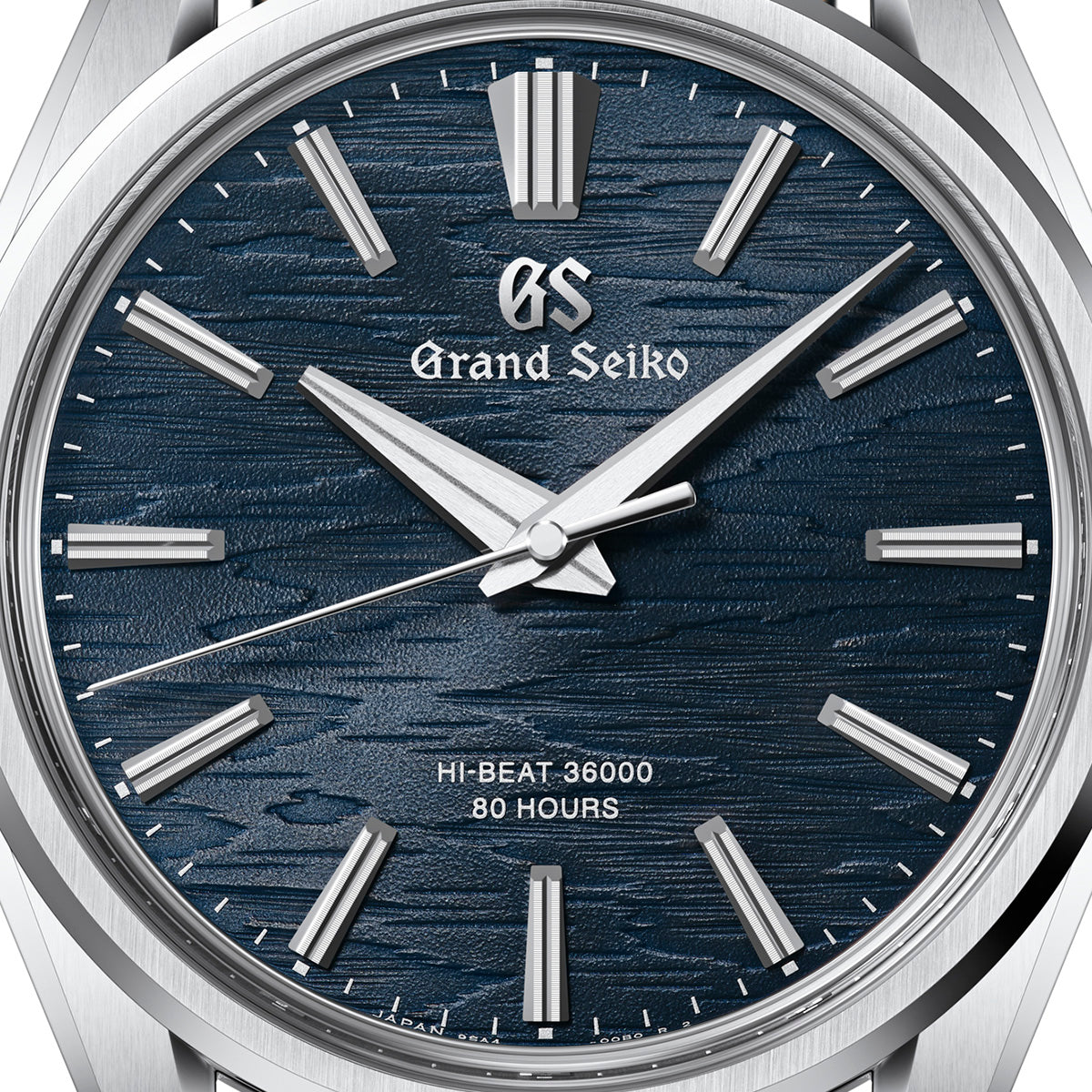 Grand Seiko SLGW007 Moonlit Birch Evolution 9 Manual Winding dial macro