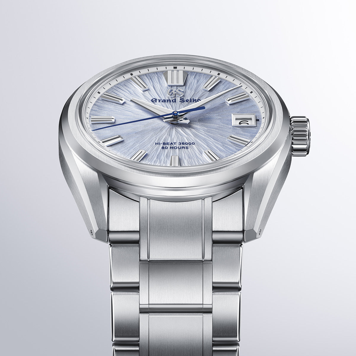 Front View of Grand Seiko Evolution 9 Collection Hi-Beat 36000 80 Hours SLGH027