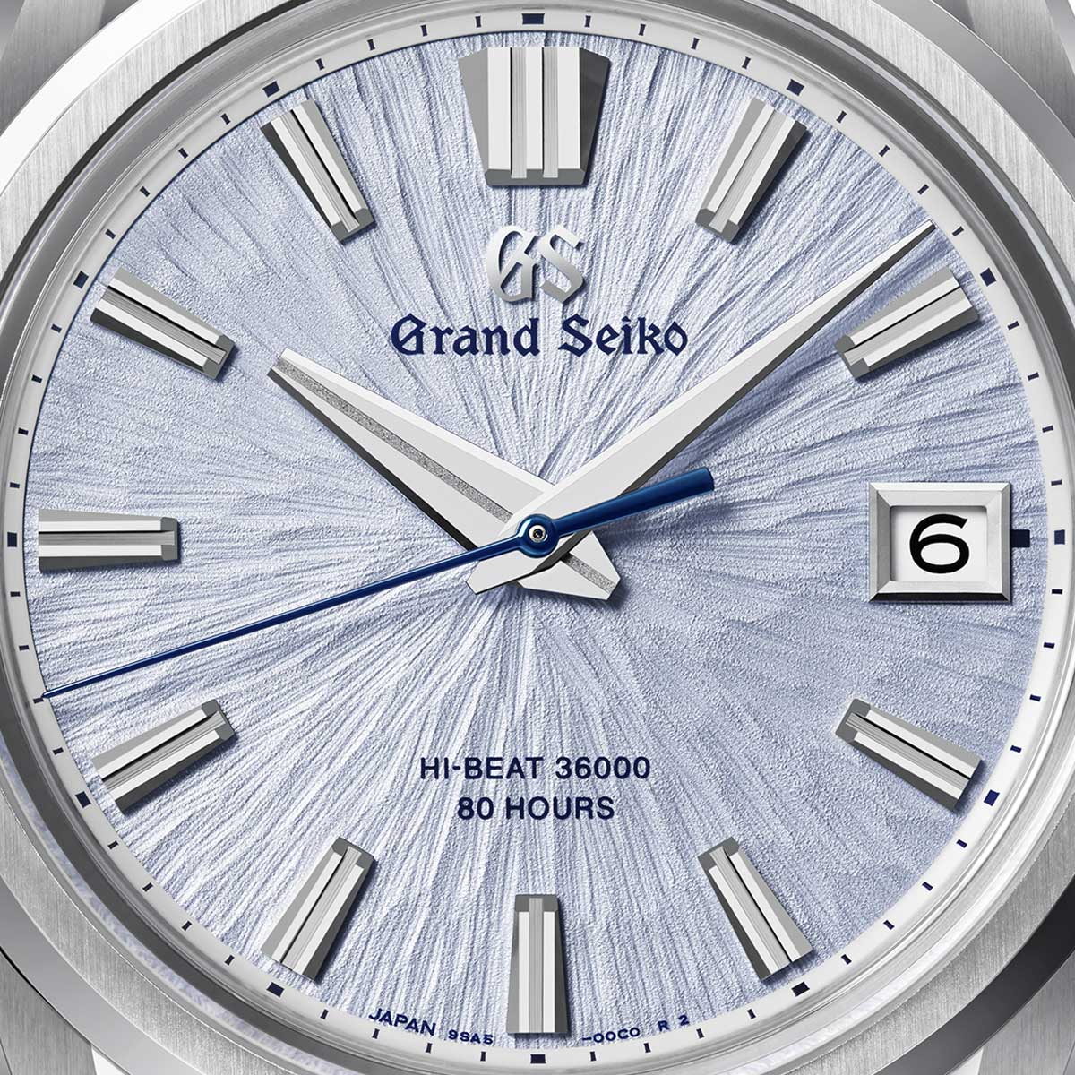 Dial View of Grand Seiko Evolution 9 Collection Hi-Beat 36000 80 Hours SLGH027