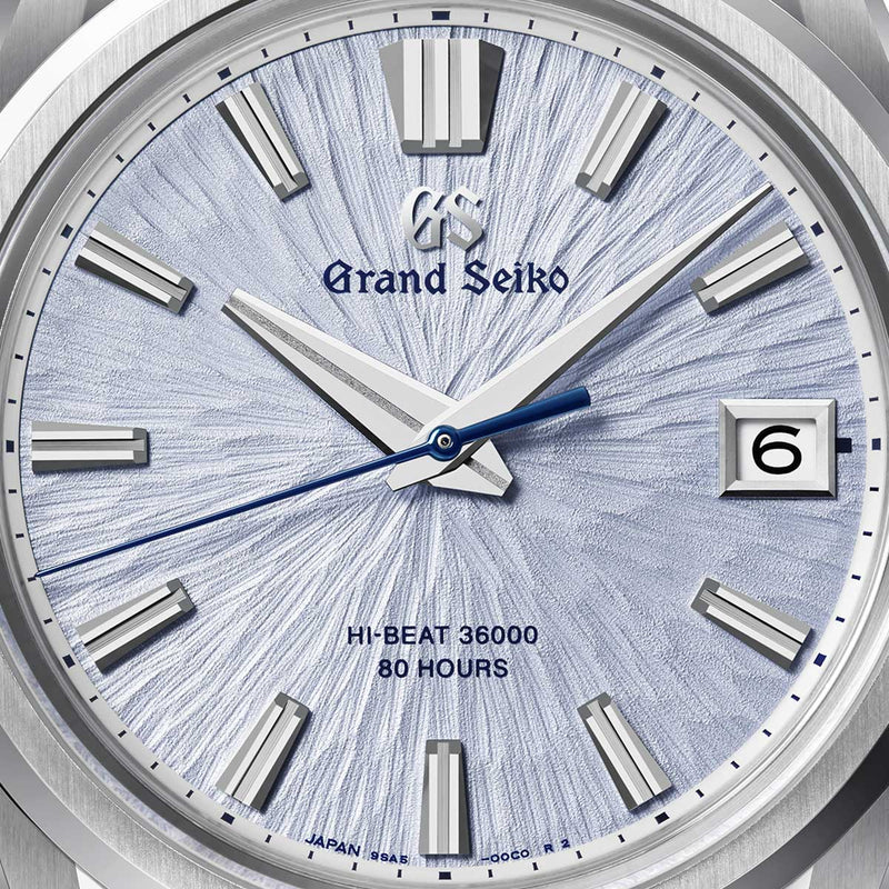 Dial View of Grand Seiko Evolution 9 Collection Hi-Beat 36000 80 Hours SLGH027