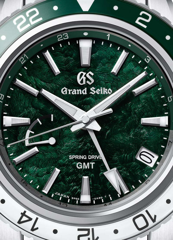 Grand Seiko SBGE295 Sport Collection Spring Drive GMT Hotaka Green dial