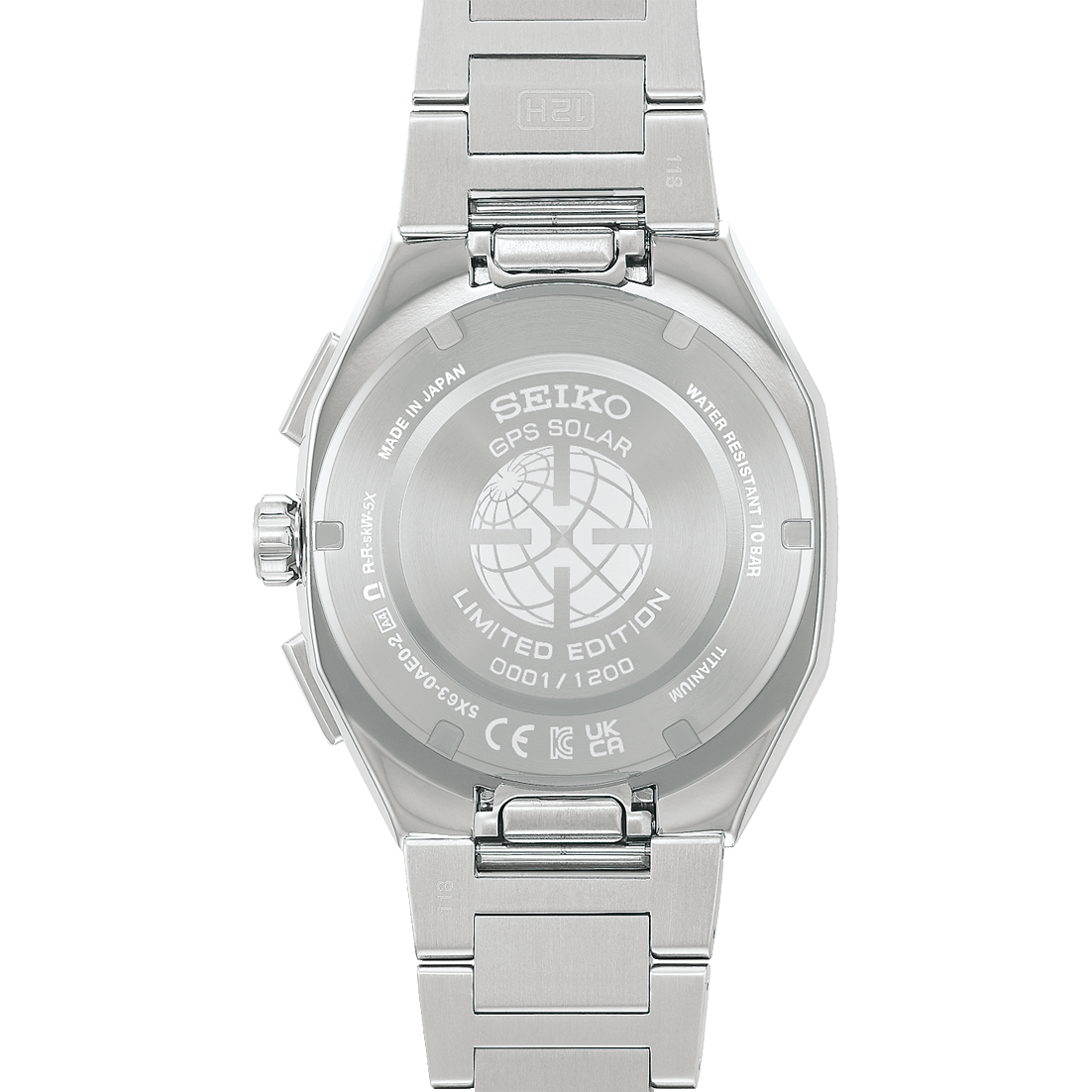 Back View of Seiko 145th Anniversary Limited Edition Astron HAB006