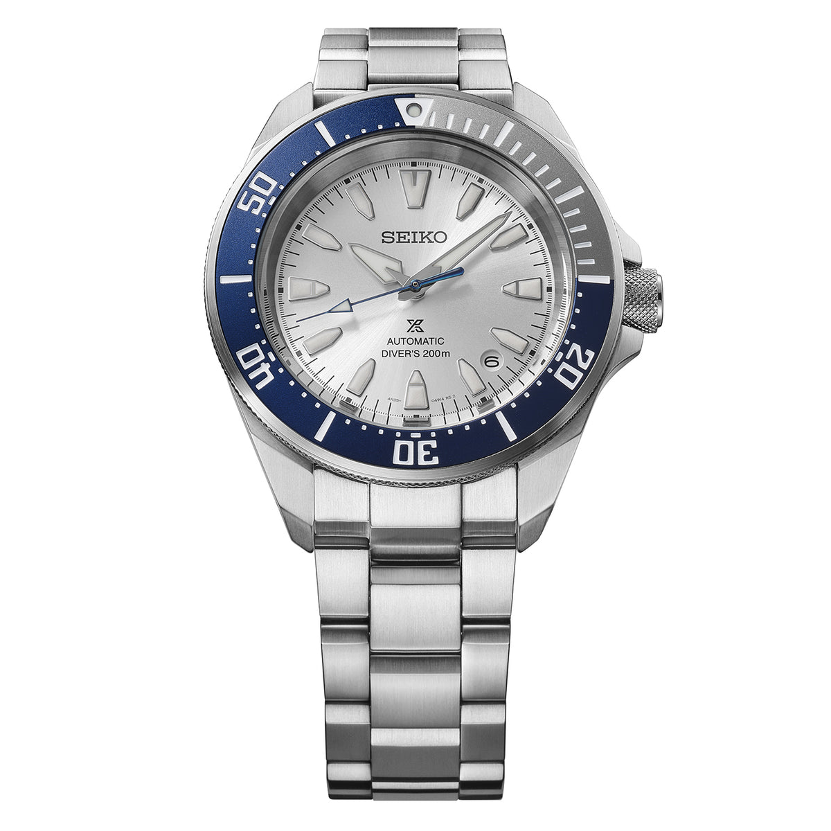 Seiko 145th Anniversary Prospex Seiko Blue Limited Edition soldier shot