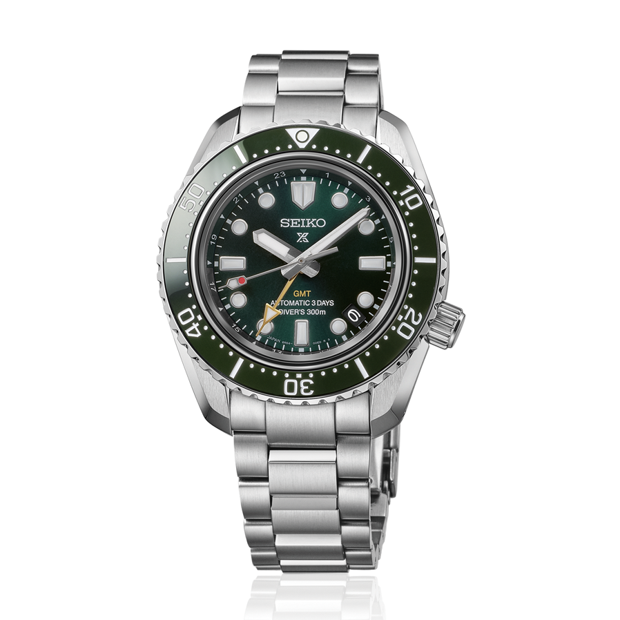 Seiko Prospex Diver GMT Green 1968 Modern Re-Interpretation HBC001 soldier shot 3