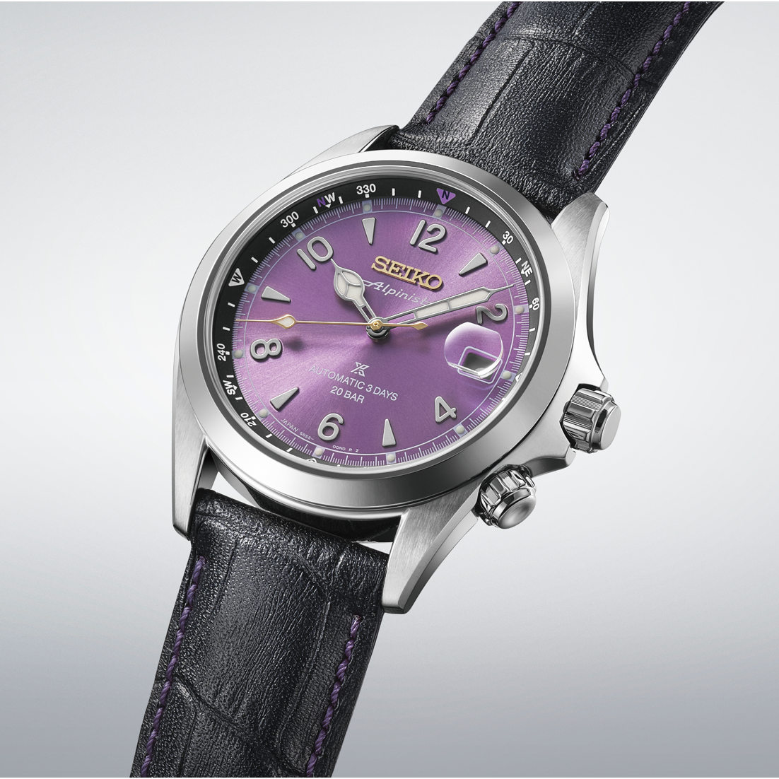 Side View of Seiko 145th Anniversary Limited Edition Prospex Land HBC006