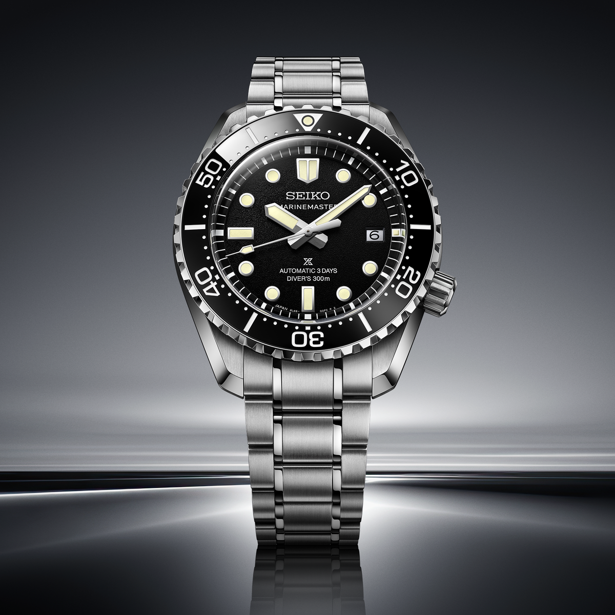 Seiko Prospex Marinemaster 1968 Heritage Diver’s Black 42mm HBF001 product shot