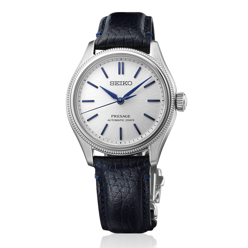 Front View of Seiko Presage Classic Series Seiko 145th Anniversary Limited Edition HCC004