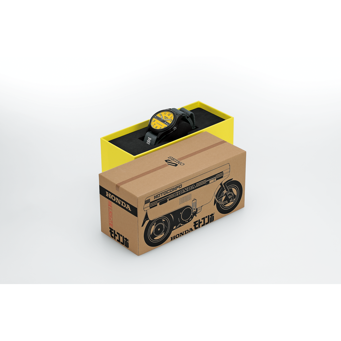 Seiko 5 Sports MOTOCOMPO Limited Edition HDB010 Box