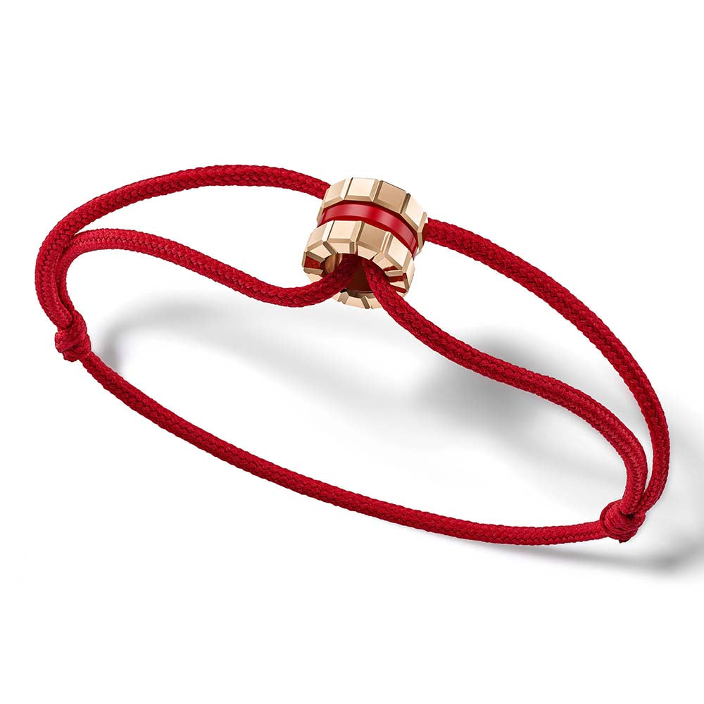 Chopard Ice Cube HyCeram® Red Cord Bracelet 857005-9001
